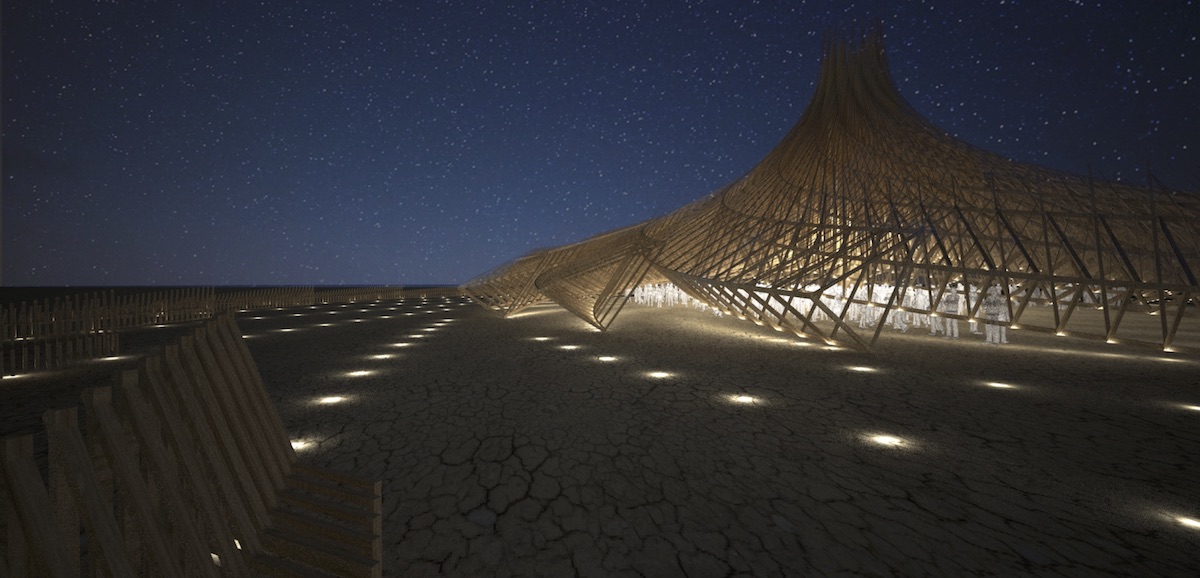 Please Support Galaxia the Temple for Burning Man 2018 Campaign