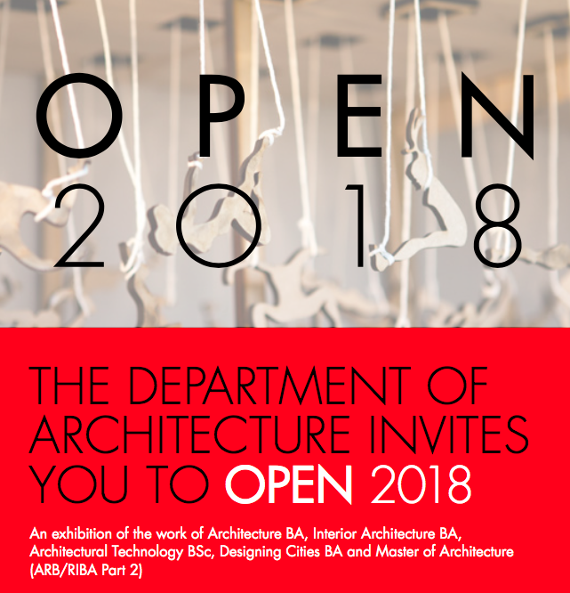Join us for the preview of OPEN 2018 on Thursday 14th June, 18:00-21:00
