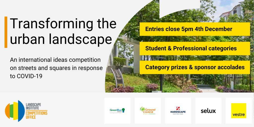 Competition: Transforming Urban Landscapes | Deadline: December 4, 2020 at 17:00