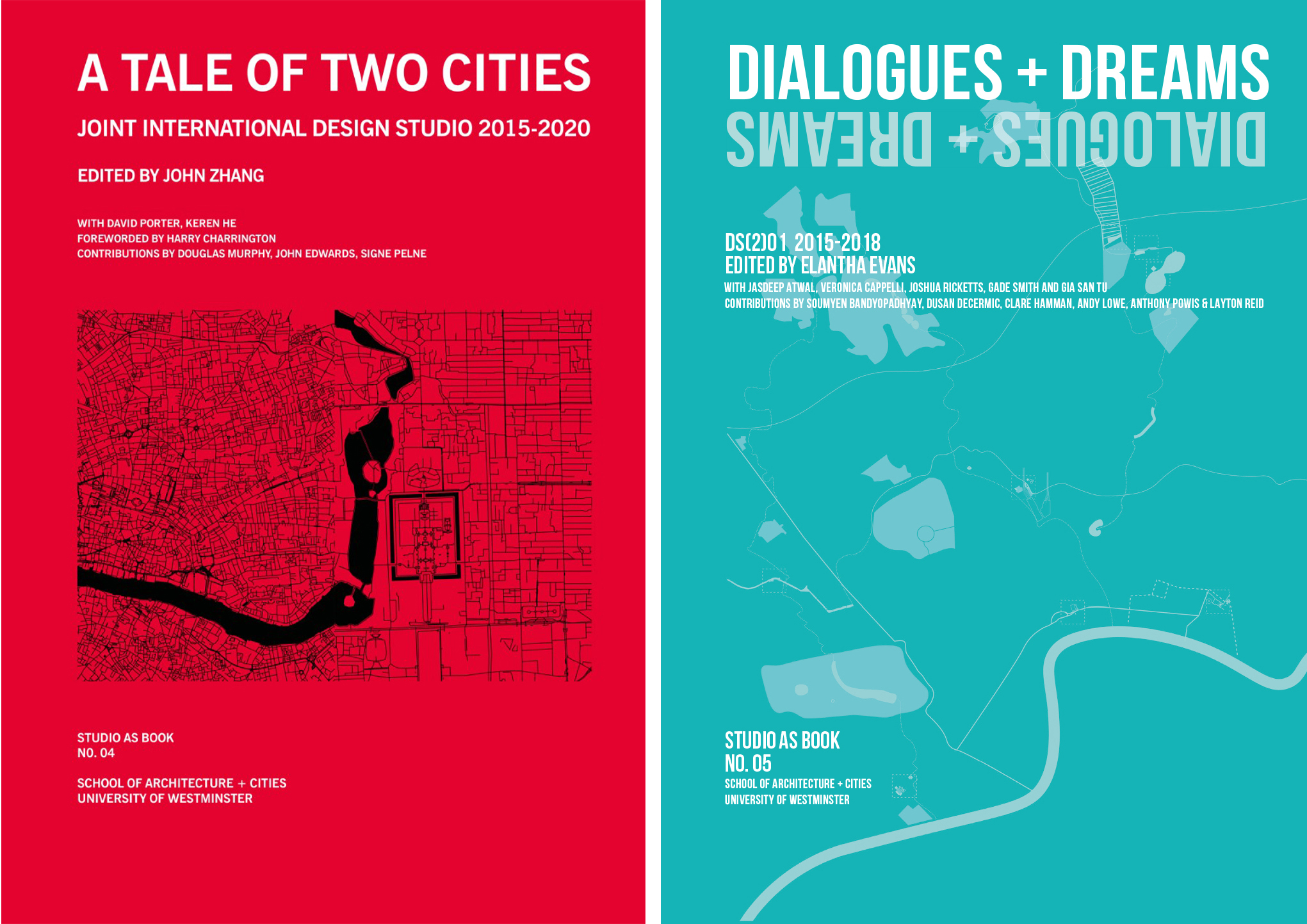 Two new publications in Studio as Book Series edited by John Zhang and Elantha Evans.