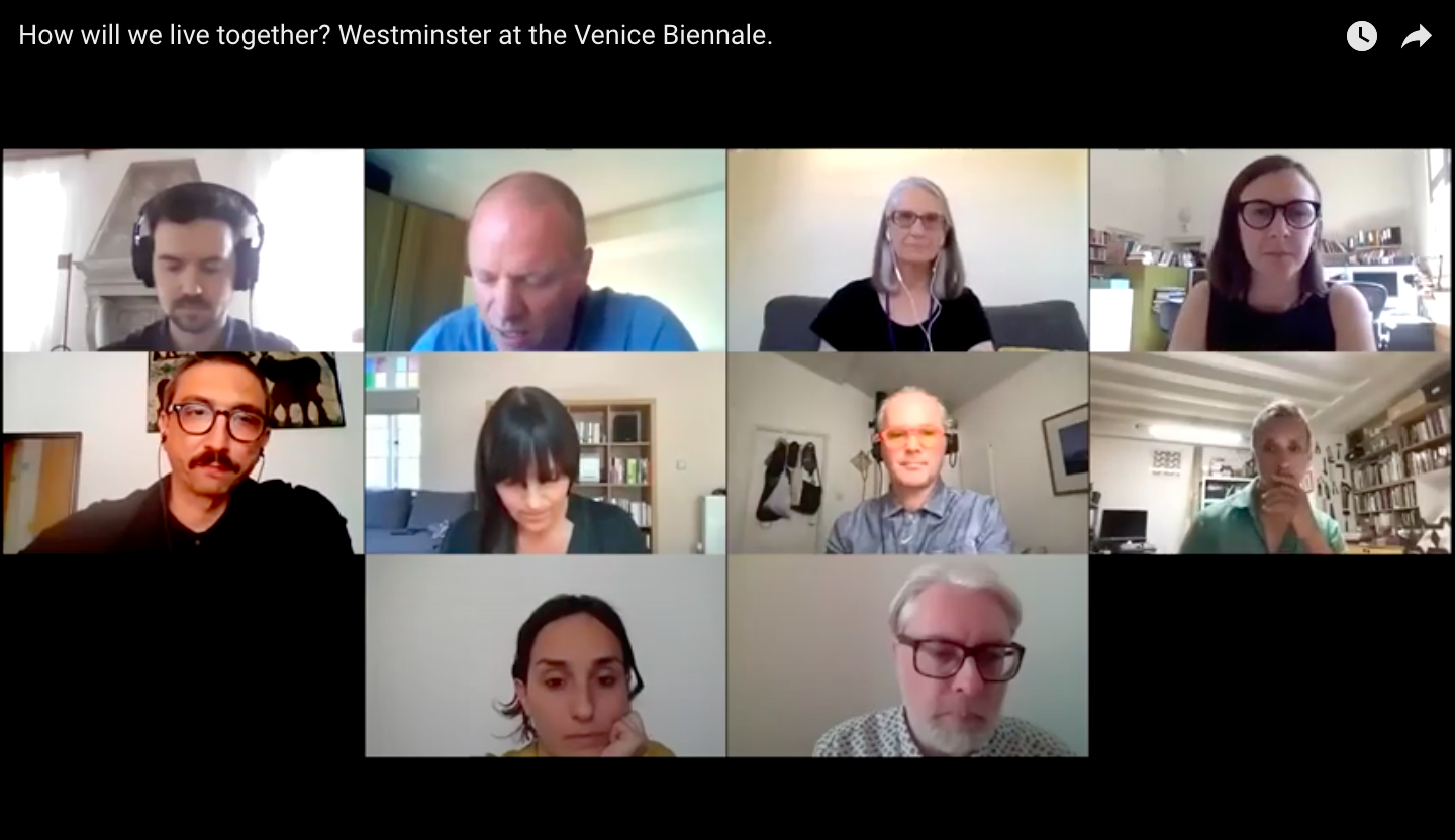 Recording of the “How will we live together? Westminster at the Venice Biennale” event is now available online