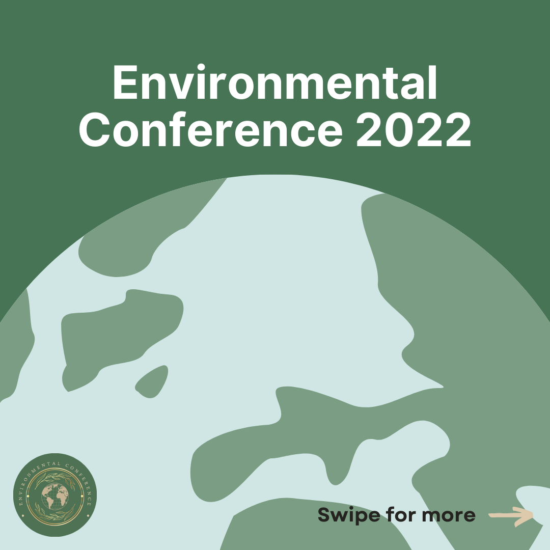 2022 Environmental Conference | Saturday, January 22 at 9.15am (GMT) | Online event