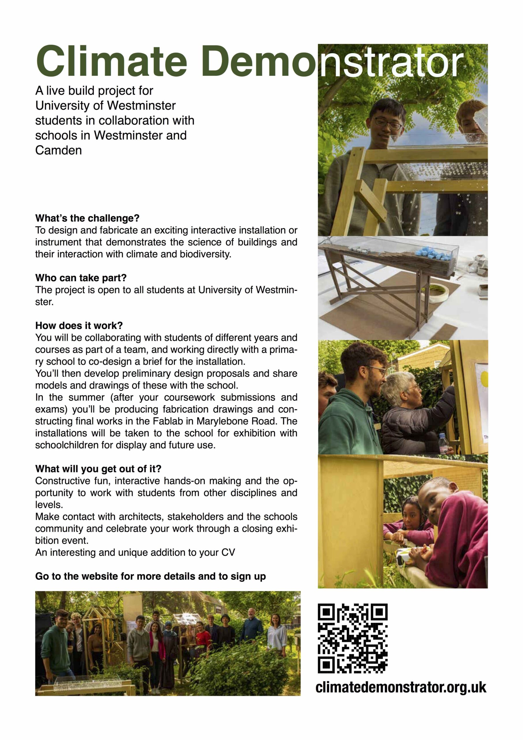 ClimateDemonstrator 2022 – Live Build Summer School | From 23rd of May to 24th of June 2022