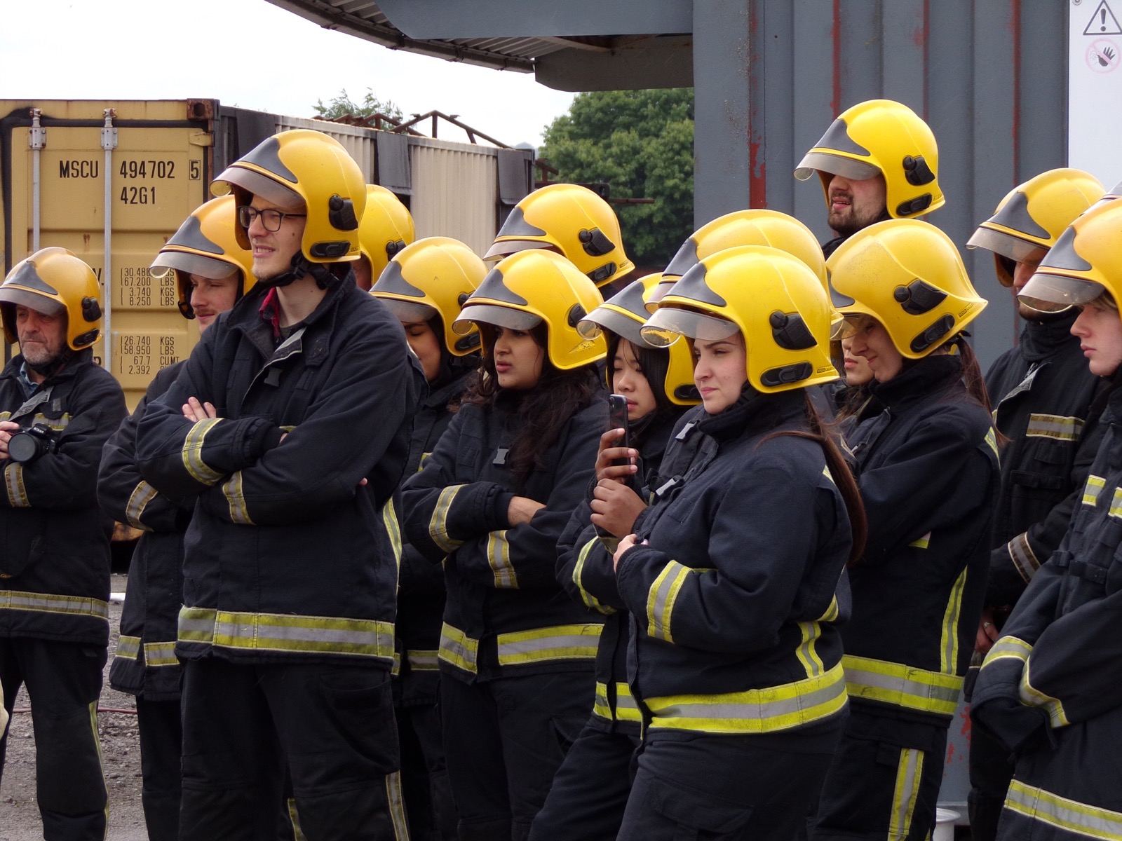Fire Experience Day for Architecture Students