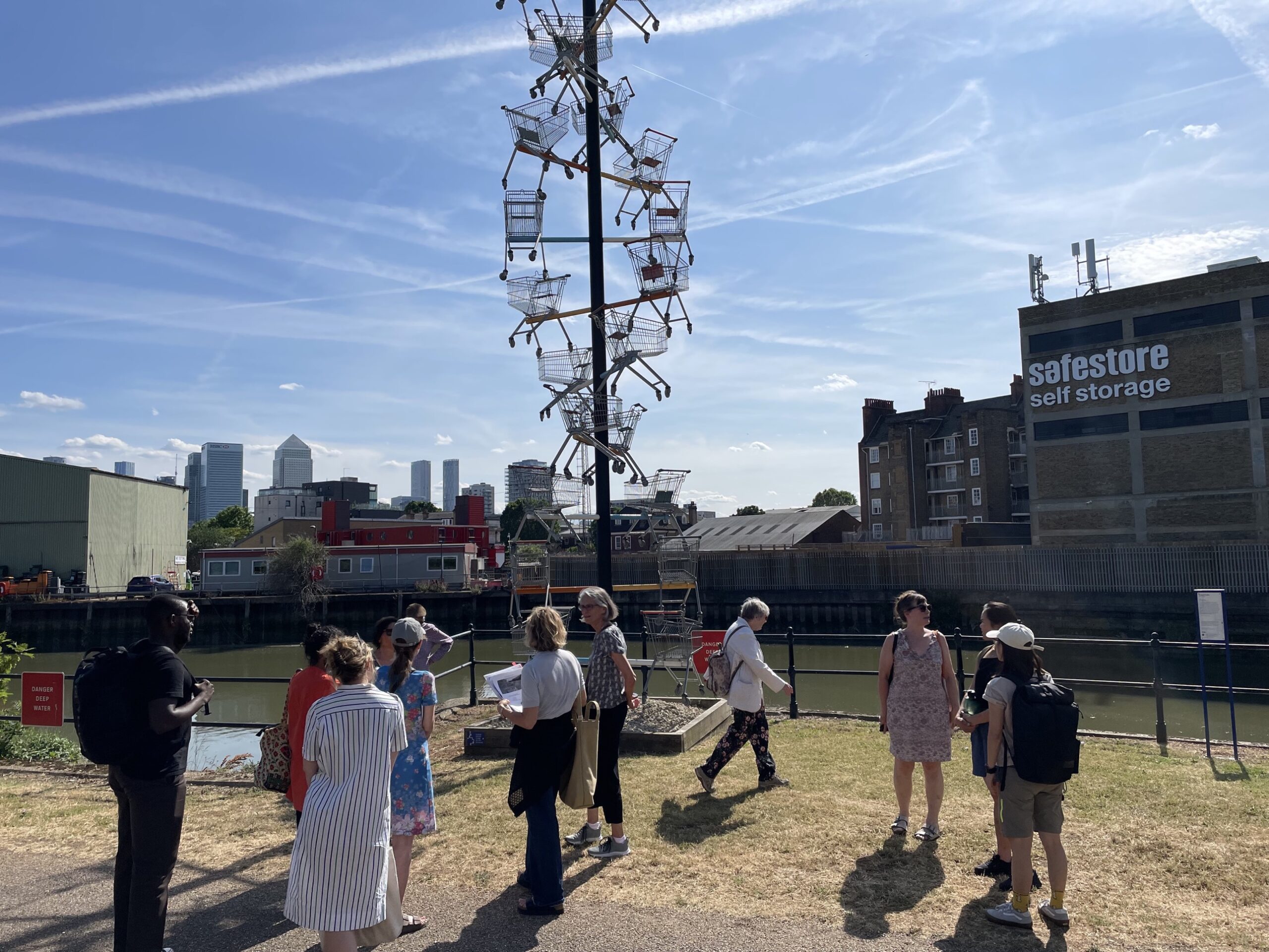 ArCCAT + LFA: “The Common Stream” experimental walk