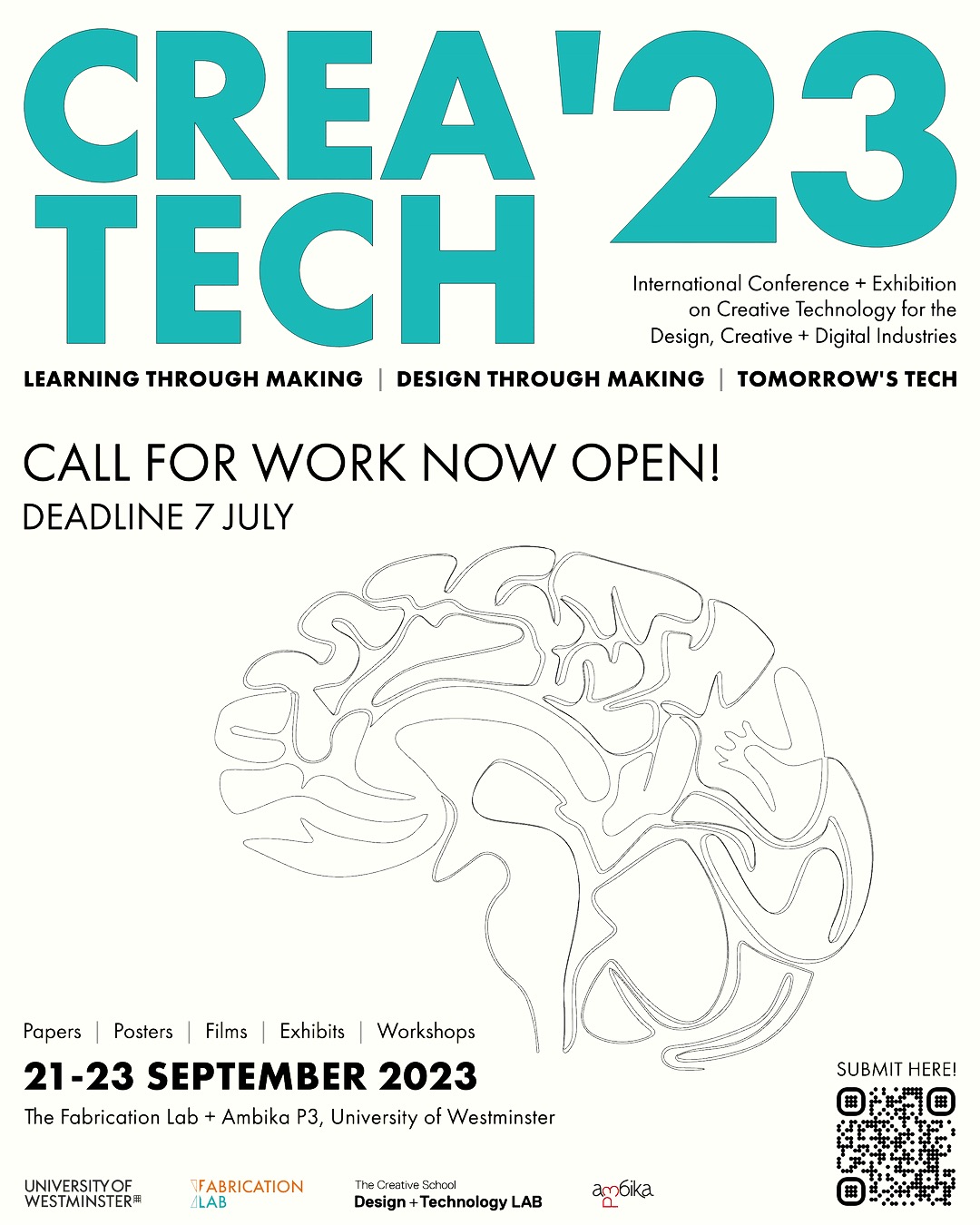 SA+C + Ambika P3 + Fabrication Lab: “Createch ’23” | Deadline for submission of work: July 7, 2023