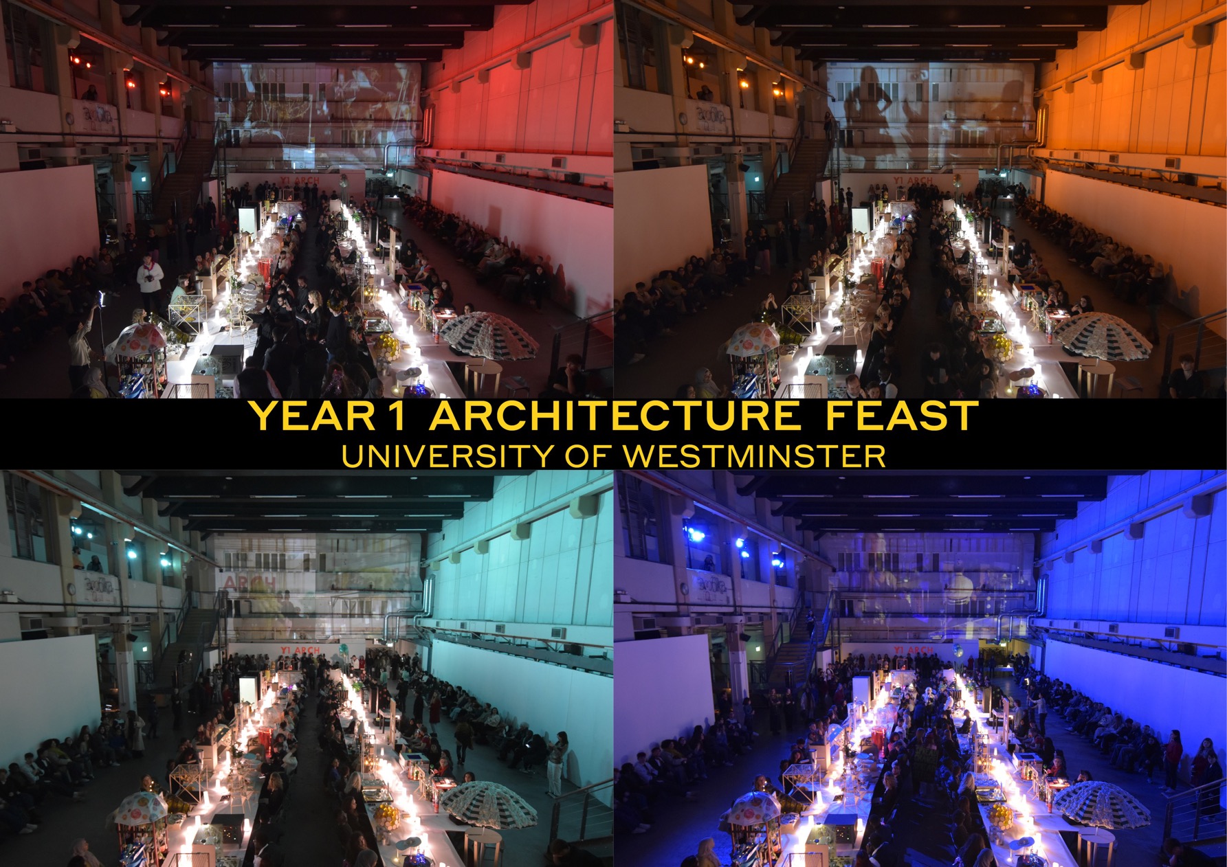 SA+C Year 1’s Spectacular Food Future Event “A Feast” in Ambika P3