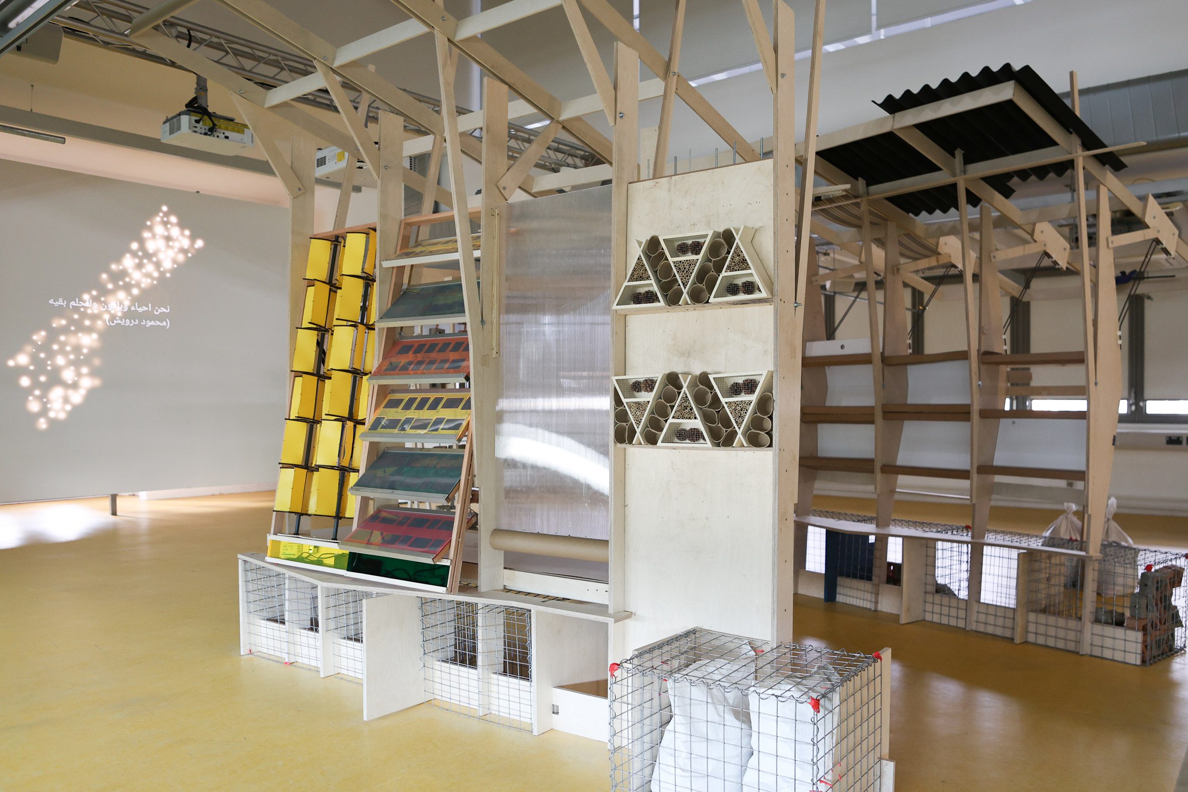 SA+C Tutors’ and Students’ Work Featured in Dezeen Magazine: “Architects for Gaza creates fragments of demountable clinic for Gaza”